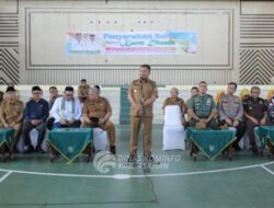 Pemerintah Kabupaten Asahan Menyerahkan Bantuan Beras Kepada 1000 Kaum Dhuafa 