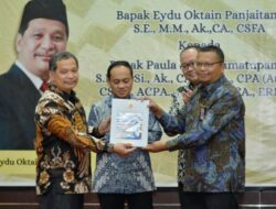 Bupati Asahan Hadiri Serah Terima Jabatan Kepala BPK Perwakilan Provinsi Sumatera Utara