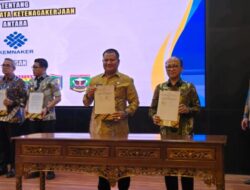 Pemerintah Kabupaten Asahan  Lakukan Penandatanganan Kerjasama dengan Kemenaker RI