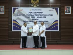 Pemerintah Kabupaten Asahan Serahkan Laporan Keuangan Pemerintah Daerah Unaudited T.A 2024.