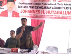 Anggota DPRD Kota Medan Johannes H Hutagalung: Sosialisasi Administrasi Kependudukan di Kota Medan untuk Meningkatkan Kesadaran Masyarakat