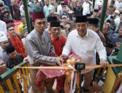 Bupati Asahan Meresmikan Replika Rumah Besar Tuan Syech Silau