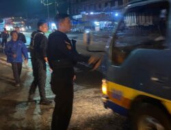 Patroli Presisi Sat Samapta Polres Labuhanbatu Jaga Keamanan dan Atasi Kemacetan di Kota Rantauprapat