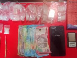 Kampret Diringkus Bersama Barang Bukti Timbangan Elektrik dan Sabu 3,7 Gram