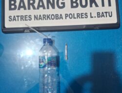 Masyarakat Datang Melapor ke Kantor Satresnarkoba Polres Labuhanbatu, Bolon Diciduk Diduga Sedang Nyabu