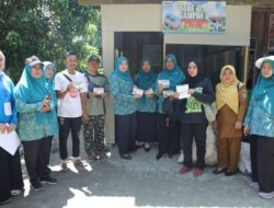 Ketua PKK Kabupaten Asahan Monitoring Lomba Hatinya PKK Tingkat Sumut di Desa Banjar
