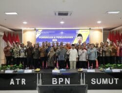 Menteri Nusron Lakukan Pembinaan di Kanwil BPN Provinsi Sumut, Bahas Penataan Pegawai untuk Layanan Pertanahan yang Optimal