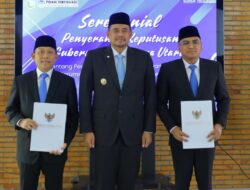 Gubernur Sumut Lantik Dewan Pengawas Perumda Tirtanadi