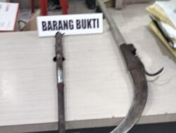 Pelaku Pengancaman Menggunakan Arit dan Martil Diringkus Satreskrim Polres Labuhanbatu