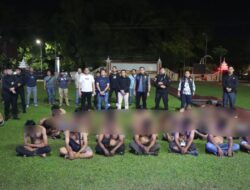 Polres Labuhanbatu Gelar Operasi Berantas Premanisme, 25 Orang Diringkus