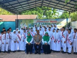 Kabag SDM Polres Labuhanbatu Pembina Upacara di MIN 3 : Junjung Tinggi Disiplin dan Hormati Guru