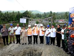 Tak Main-main, Bobby Nasution Akan Buat Jembatan Idano Noyo Setara Jembatan Nasional dan Rampung Akhir Tahun