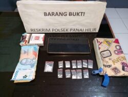 Jawab Keresahan Warga, Polsek Panai Hilir Amankan Tersangka Pengedar Sabu
