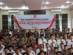 Polres Nias Gelar Doa Bersama Lintas Agama dalam Rangka Hari Bhayangkara ke-79 Tahun 2025