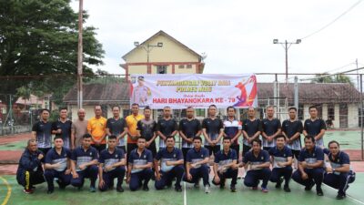 Polres Nias Gelar Turnamen Olahraga dalam Rangka Hari Bhayangkara ke-79