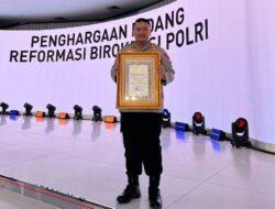 Kapolres Labuhanbatu Terima Piagam Penghargaan dari Kapolri dengan Kategori Pelayanan Prima (A)