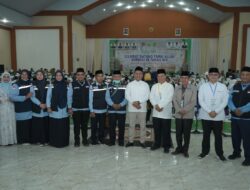 Wakil Bupati Asahan Sambut Kedatangan Jamaah Haji Kloter 15 di Embarkasi Medan