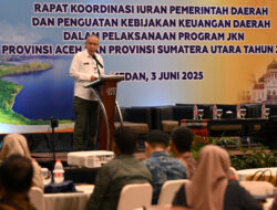 Buka Rakor Penguatan Kebijakan Keuangan Daerah untuk JKN,Pj Sekdaprov Sumut Optimis Capai Target UHC