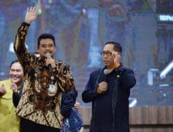 Festival Kemudahan dan Perlindungan Usaha Mikro,Gubernur Bobby Nasution Beri Hadiah Gratis Cicilan Kredit Setahun untuk UMKM