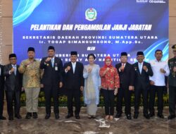 Bobby Nasution Lantik Togap Simangunsong Jadi Sekdaprov Sumut