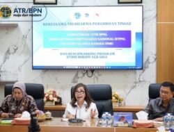 Dirjen Penataan Agraria Dampingi Universitas Nusa Bangsa dalam rangka Penjajakan Kerja Sama dengan STPN