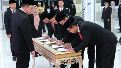 Lantik 79 Pejabat Struktural Se-Indonesia, Menteri Nusron Tekankan Semangat Nationwide dan Sistem Meritokrasi