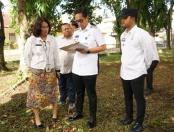 Tinjau Taman Hening danTaman Gajah Mada, Rico Waas Ingin Lakukan Pembenahan Demi Kenyamanan Masyarakat