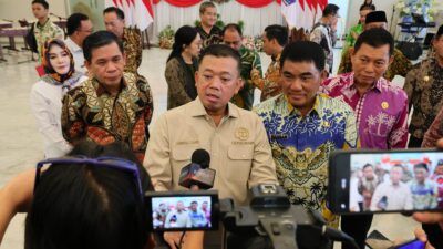 Rakor dengan Pemda, Menteri Nusron Bersama Kepala Daerah Se-Sulawesi Utara Sepakat Menjaga Ekosistem Tata Ruang