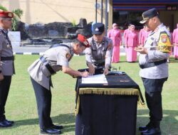 Kapolres Labuhanbatu Rotasi Sejumlah Pejabat Utama