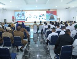 Bupati Asahan Ikuti Peluncuran Kelembagaan 80.000 Koperasi Merah Putih