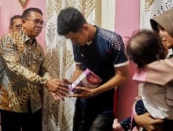Balita Yang Berjuang Melawan Kanker Mata, Mendapat Perhatian Khusus Dari Wakil Wali Kota Medan