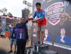 Motocross & Grasstrack Toba 2025 Sukses, Rendy Pahlevi Juara Umum Open