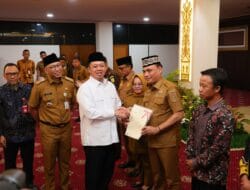 Saksikan Penandatanganan MoU di Lampung, Menteri Nusron Ajak Tokoh Agama Kawal Sertipikasi Tanah Wakaf