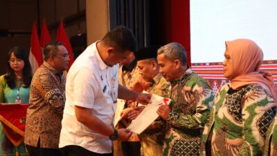 Serahkan Sertipikat Tanah Pemerintah, Gubernur Sumatera Utara : Sertipikat Ini Dapat Mendukung Kepastian Hukum