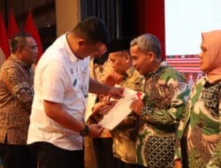 Serahkan Sertipikat Tanah Pemerintah, Gubernur Sumatera Utara : Sertipikat Ini Dapat Mendukung Kepastian Hukum
