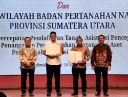 Penandatanganan Nota Kesepakatan Bersama, Pemprov Sumut dan BPB Sumut dalam Percepatan Pendaftaran Tanah Aset dan Asistensi Pencegahan & Penanganan Permasalahan