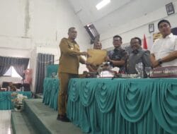 Bupati Toba Sampaikan Nota Pengantar Rencana Pembangunan Jangka Menengah Daerah 2025-2029