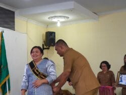 Bupati Toba Kukuhkan Ny. Astita Effendi Napitupulu Jadi Bunda Literasi