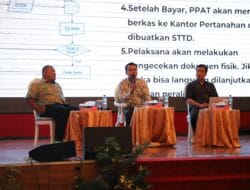 Pembinaan dan Pelatihan Aplikasi Peralihan Hak Elektronik dan Aplikasi LibreCAD Oleh Tim Pusdatin Kementerian ATR/BPN