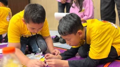 Ilmuwan Cilik Medan Unjuk Kreativitas di Gramedia Science Day 2025 Bersama Danamon