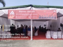 Kejaksaan Negeri Asahan Gelar Donor Darah