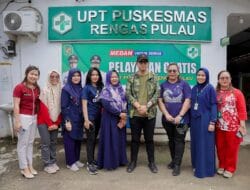 Tindak Lanjut Aspirasi, Rico Waas Tinjau Puskesmas Rengas Pulau