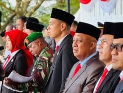 Kepala Kantor Pertanahan Asahan Hadiri Upacara Peringatan HUT RI Ke-80 di Alun-alun Rambate Rata Raya