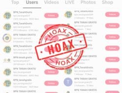 Hoaks “BPN Tanah Gratis” Beredar di TikTok, Kementerian ATR/BPN Imbau Masyarakat Waspada