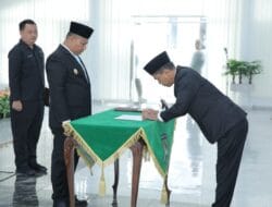 Bukit Buchori Siagian Resmi Jabat Kepala Pelaksana BPBD Asahan