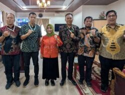 Kakan Pertanahan Asahan Kunker ke PN Kisaran Bahas Rencana Sosialisasi Bidang Pertanahan