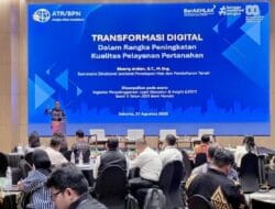 Implementasi Sertipikat Elektronik Kementerian ATR/BPN Perkuat Layanan Pertanahan dan Sektor Perbankan