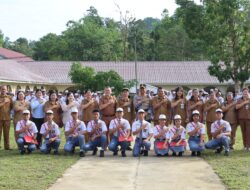 Kapolres Nias Jadi Pembina Upacara di SMA Negeri Unggulan Sukma Nias,Sampaikan Pesan Disiplin dan Anti Narkoba