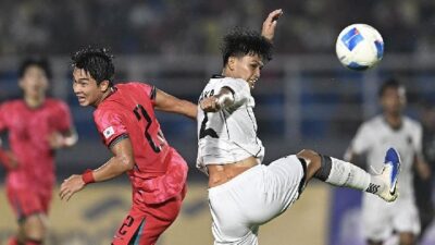 Timnas U-23 Indonesia Gagal Lolos Piala Asia Setelah Disingkirkan Korea.  