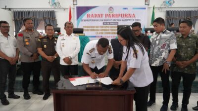 Perubahan APBD Kabupaten Toba Sebesar Rp 20,4 Miliar